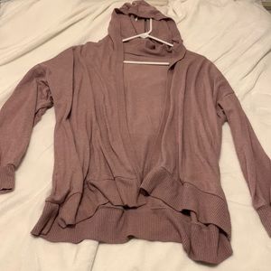 American Eagle hooded cardigan